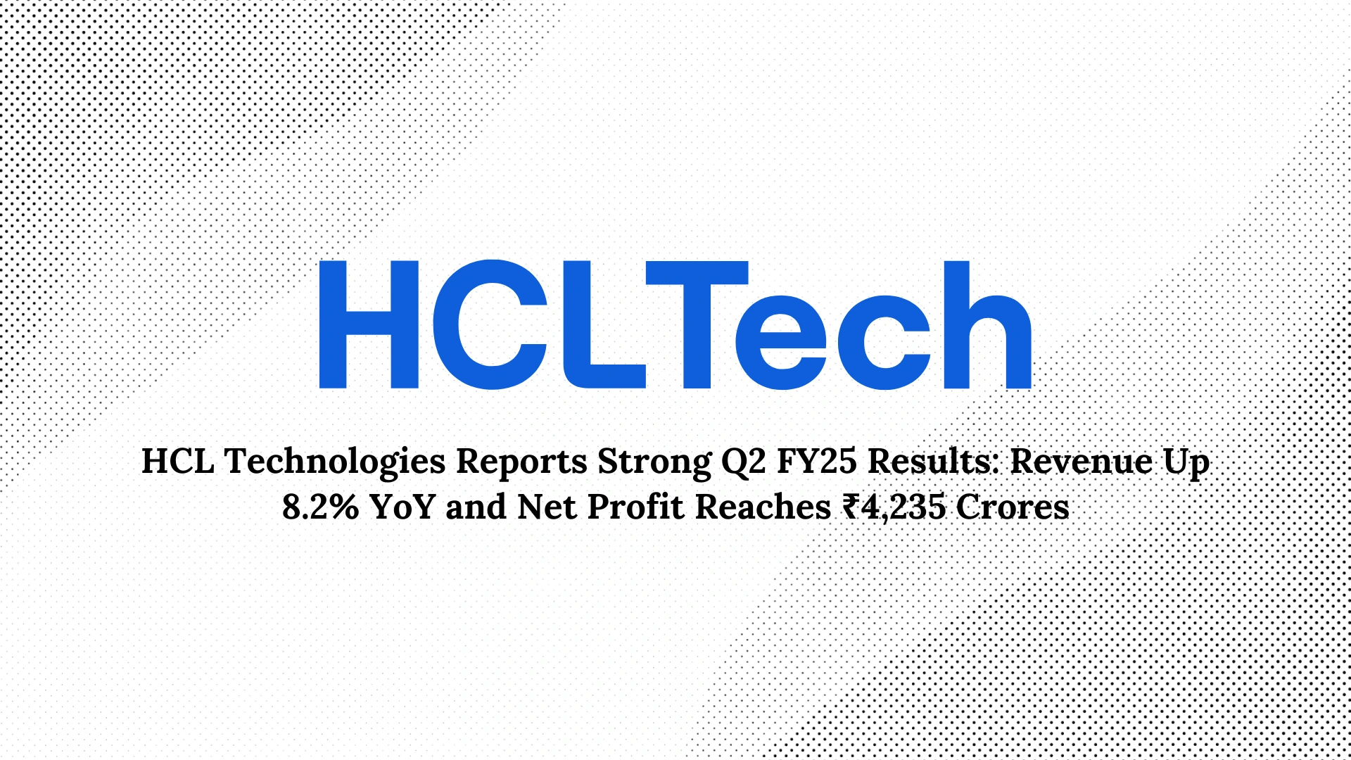 HCL Tech Q2 FY25 Results