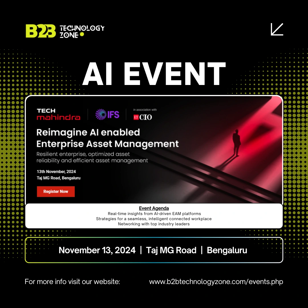 Reimagine Enterprise Asset Management with AI | Bengaluru Event on Nov 13, 2024