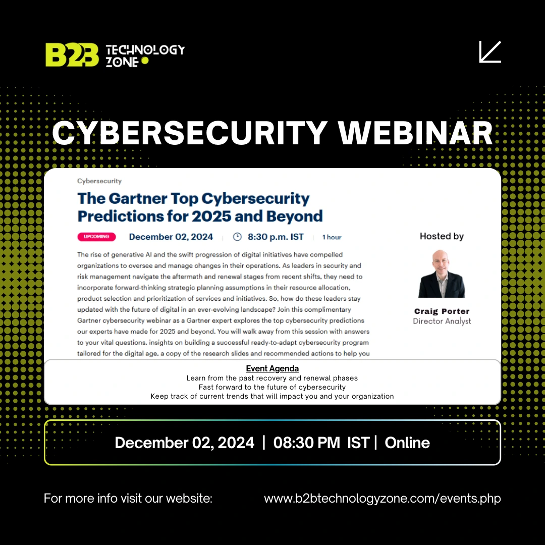 Top Cybersecurity Predictions for 2025 and Beyond | Gartner Webinar